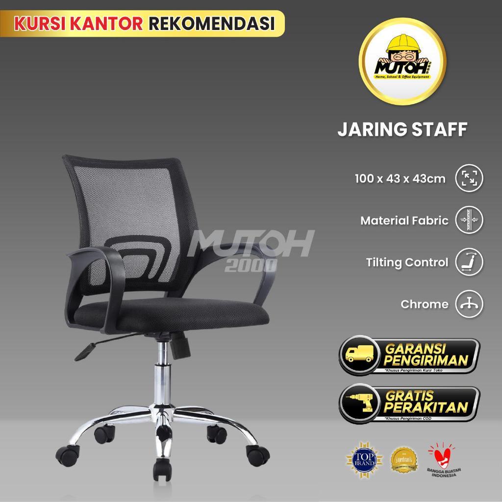 KURSI KANTOR IMPORTA | KURSI JARING STAFF IMPORTA OC-W1