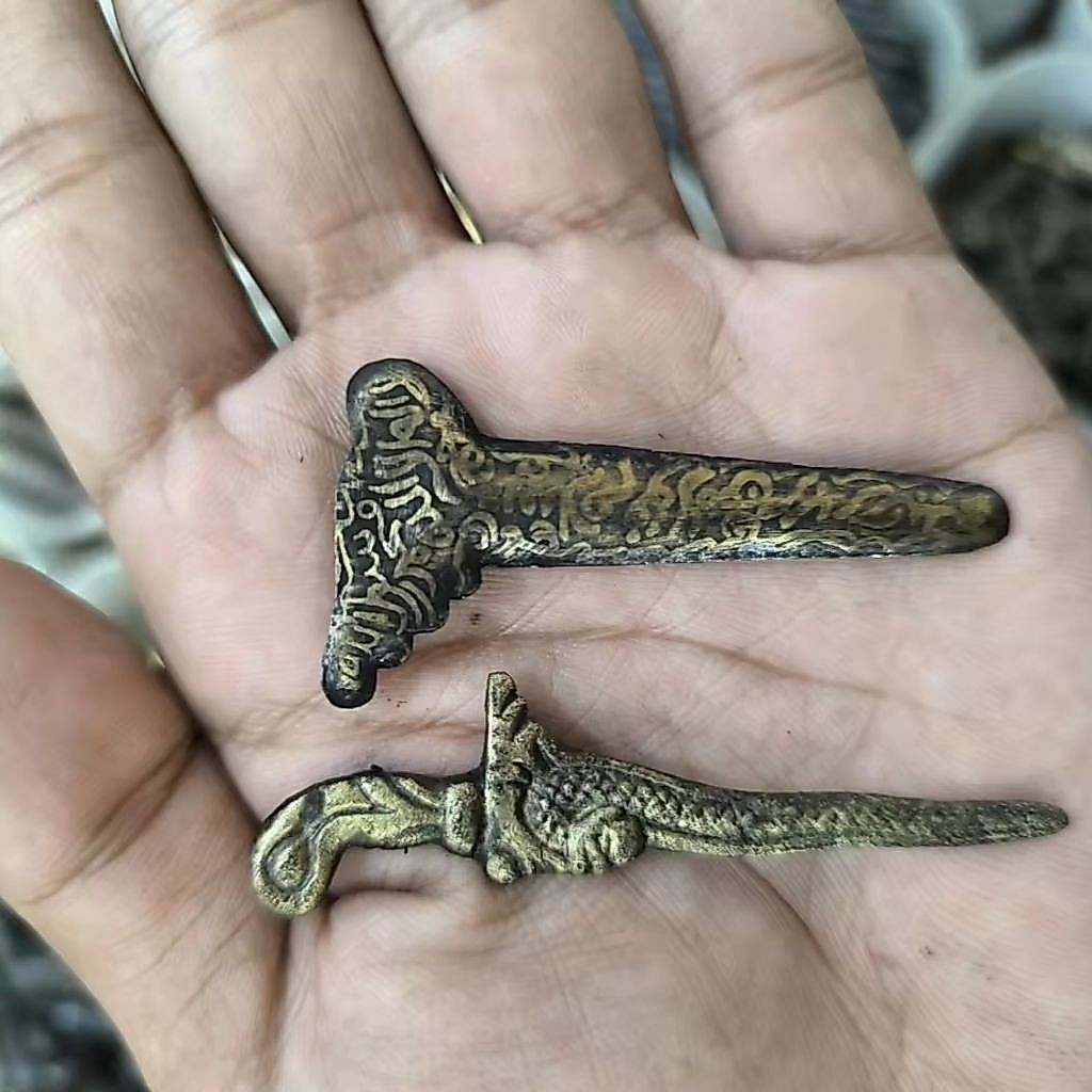 Keris Kuningan Nogo Sosro Miniatur Sovenir Antik Unik Koleksi Nogo Sasra