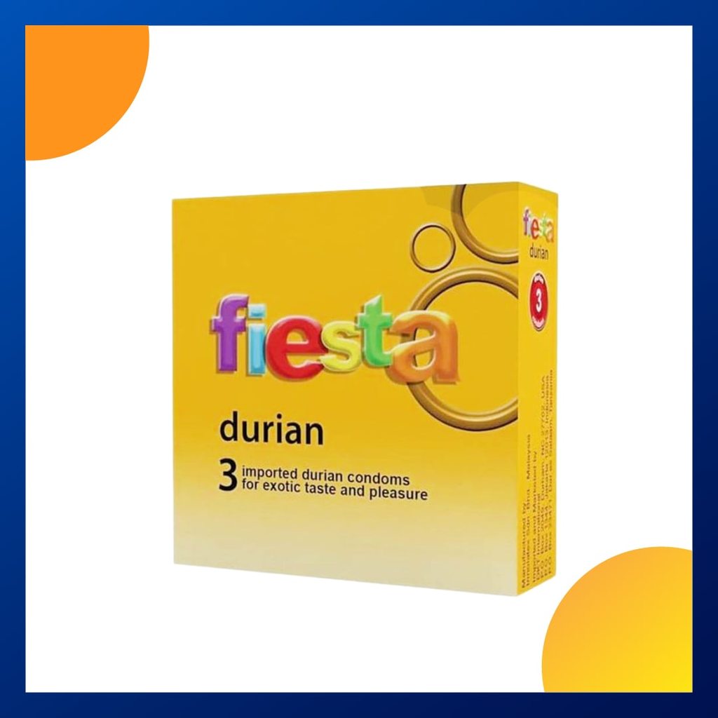 Fiesta Kondom Durian Box 3 Pcs