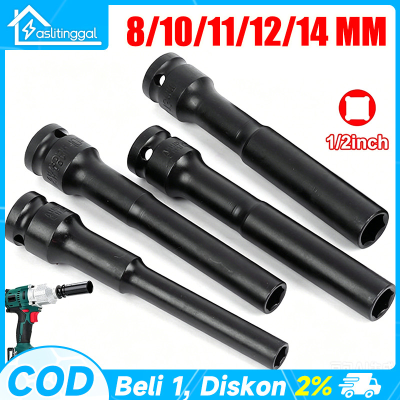 Kunci Shock 4 Panjang /Untuk Buka Baut Blok Box Cvt Motor Matickunci Shock Panjang Mata Shock Impact