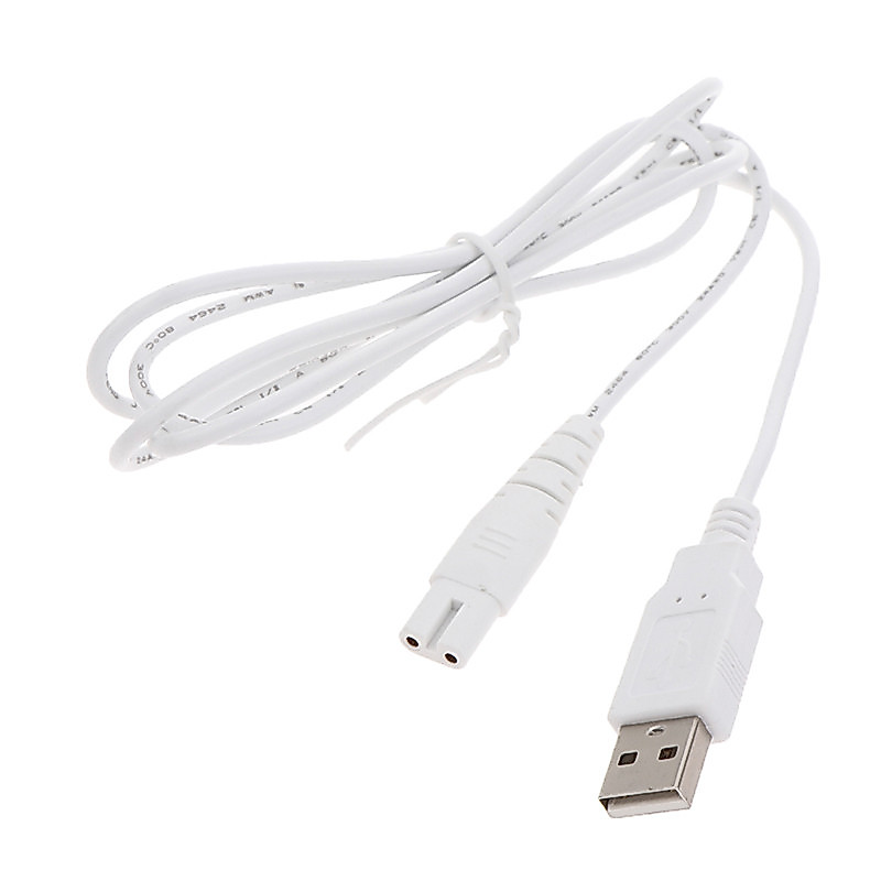 White USB Cable Charging Line Suit HF-5 HF-9 HF-6 Oral Irrigator Teeth Water Flosser Power Cord USB