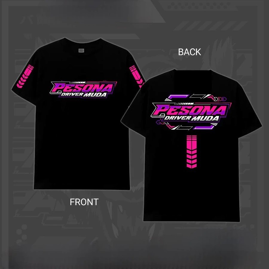 KAOS Pesona Driver Muda Ungu  KAOS DISTRO Pesona Driver Muda Ungu  PRIA WANITA