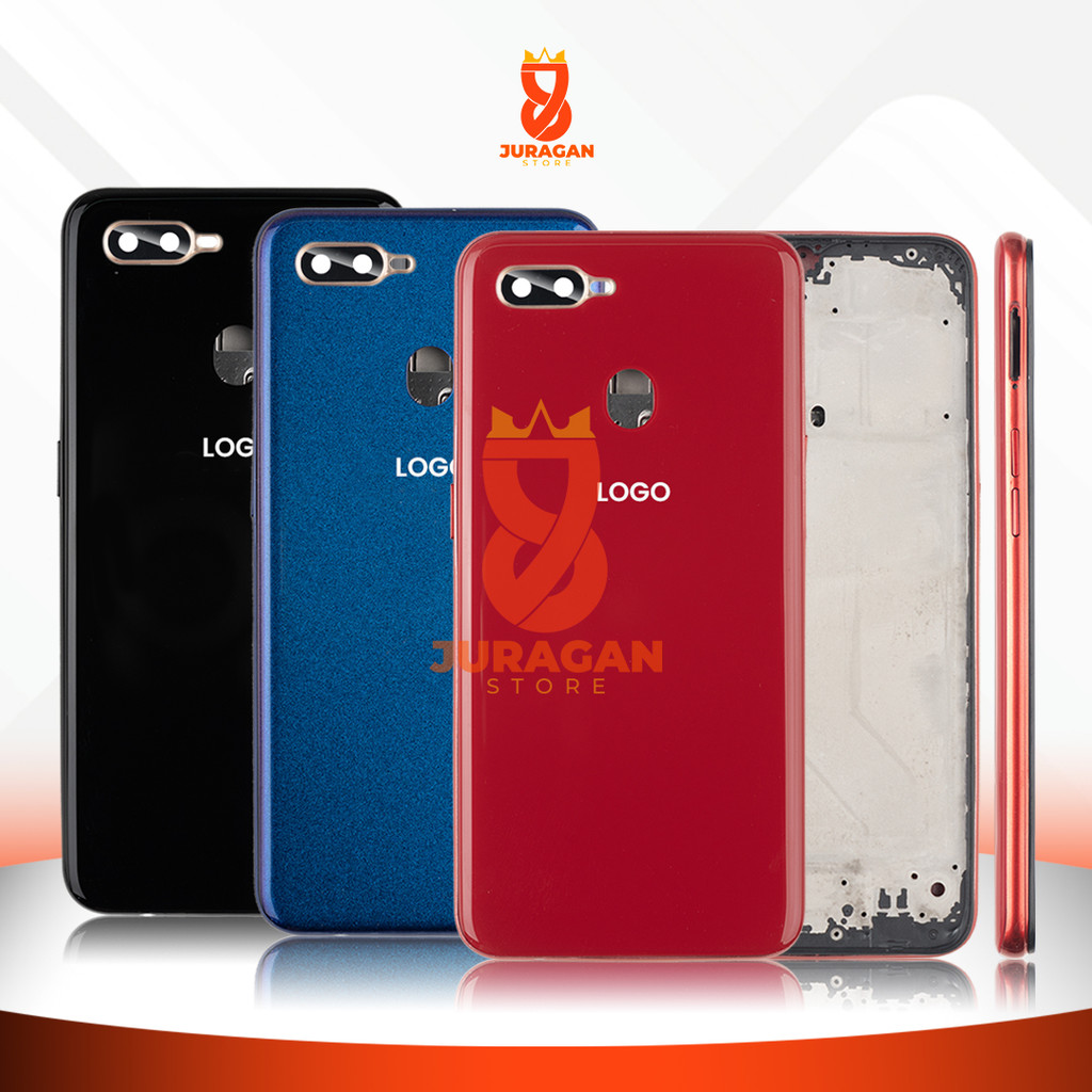 CASING HOUSING FULLSET +FRAME OPPO A5S / AX5S