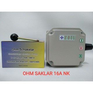 OHM SAKLAR 16A, 25A, 32A, 40A, 63A, 125A NK