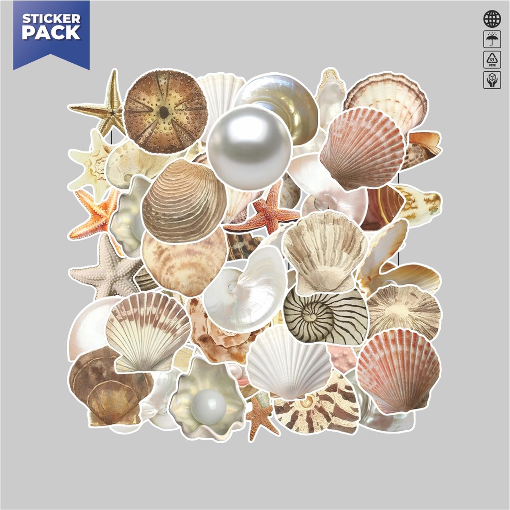 

[100PCS]Stiker Pack Stiker Magic Sea Mix 2 Aesthetic Vinyl Anti Air Dekorasi Sticker Laptop Buku Journal Koper Helm Casing HP Gitar Helm Skateboard