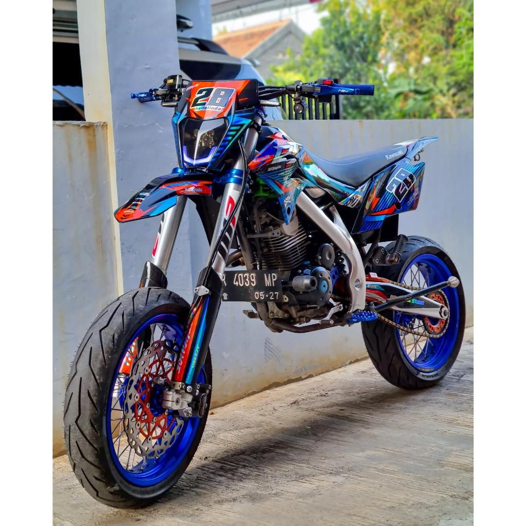 DECAL HOLOGRAM DTRACKER | decal klx bf | decal wr | decal crf | decal gordons | decal supermoto