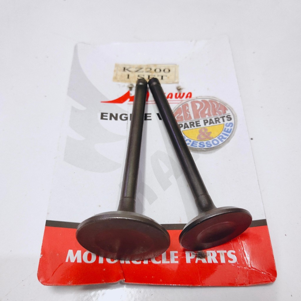 Klep Binter Merzy Klep set Kawasaki KZ200 Mercy Limited Item Barang Langka Spare Part Motor Klasik