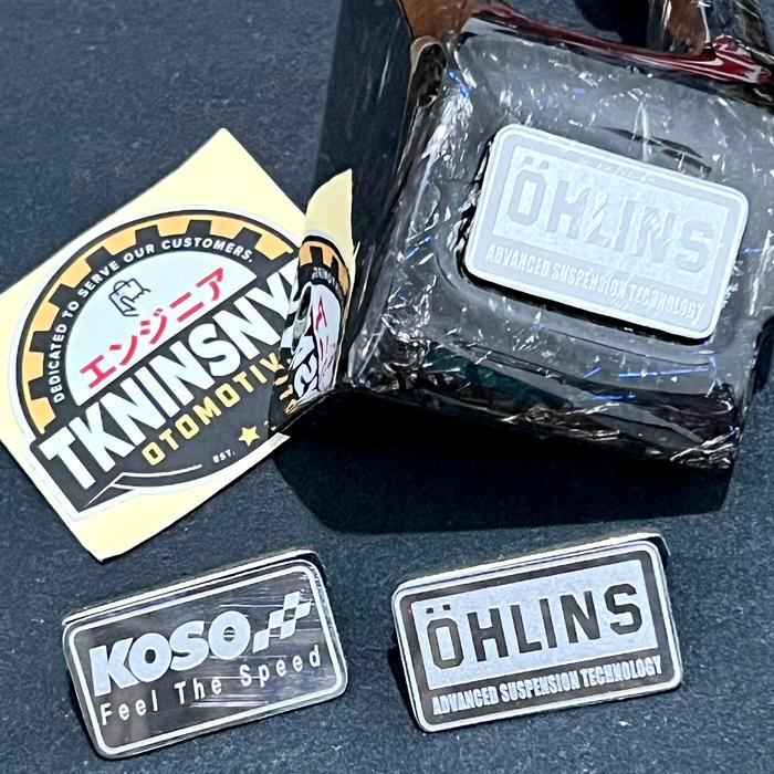 [BEST SELLER] Emblem Cover Sensor Vario 125 150 PCX CBU 150 Alumunium - OHLINS