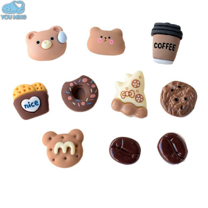 Pin Sandal Charm Huruf Alfabet Gesper Sepatu Sandal Pin Charms Motif Mainan Lucu Baru PVC Lubang Kar