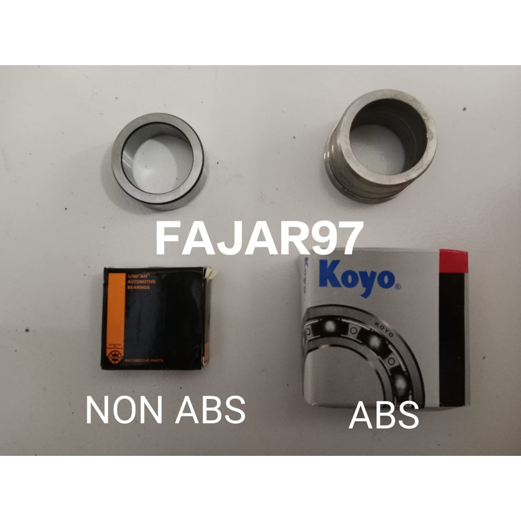 Bearing cones/kancingan laher belakang Suzuki Escudo 2.0