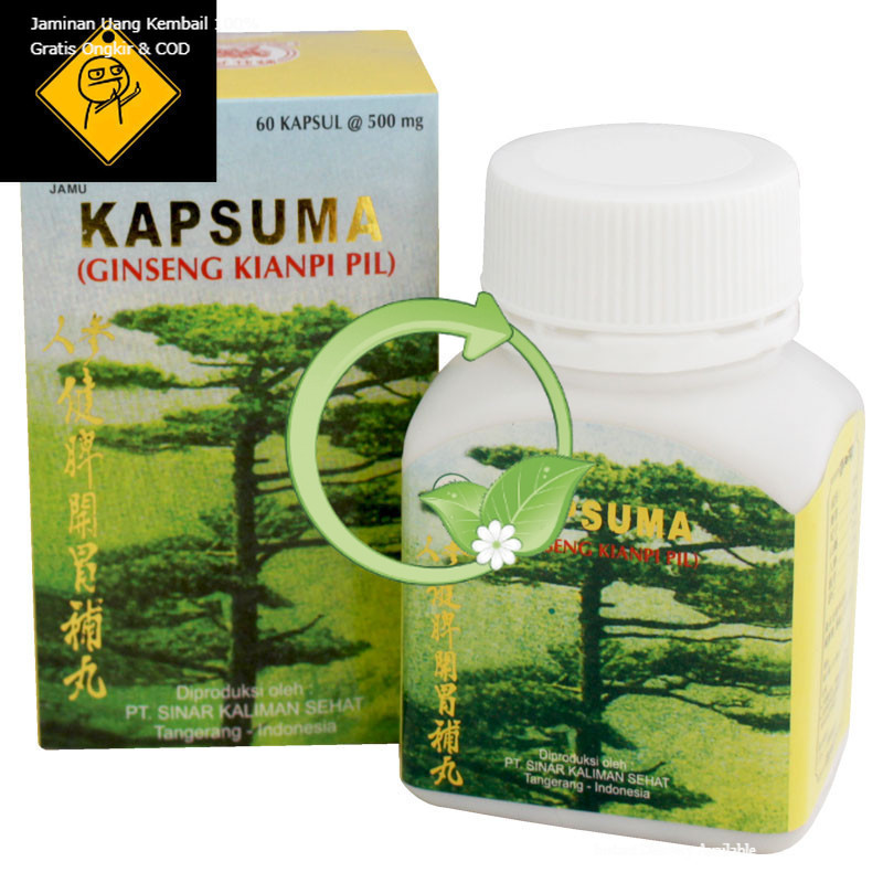 friskasnl - Kapsuma Kianpi Pil Penggemuk Badan Wisdom ASLI Original - Ginseng Kianpi PD