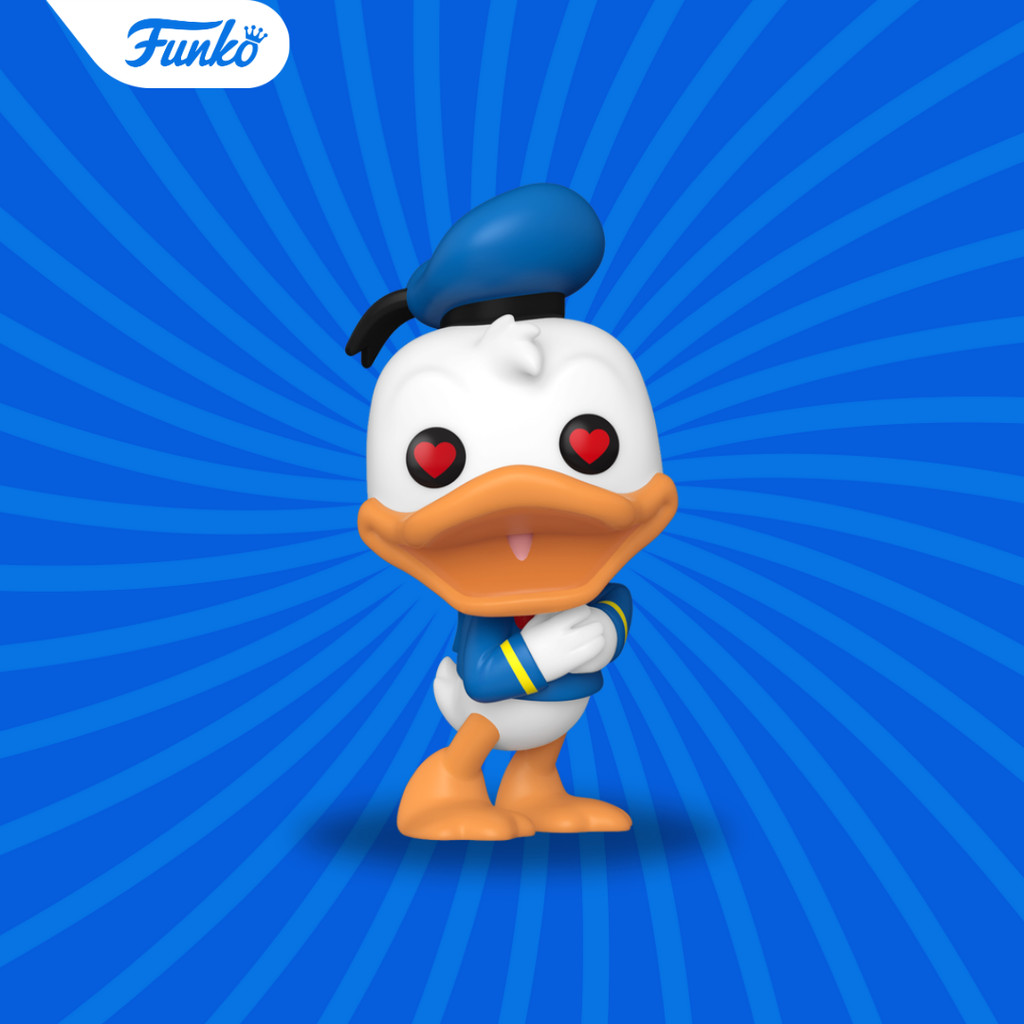 Funko POP Disney Donald Duck 90th - Donald Duck Heart Eyes