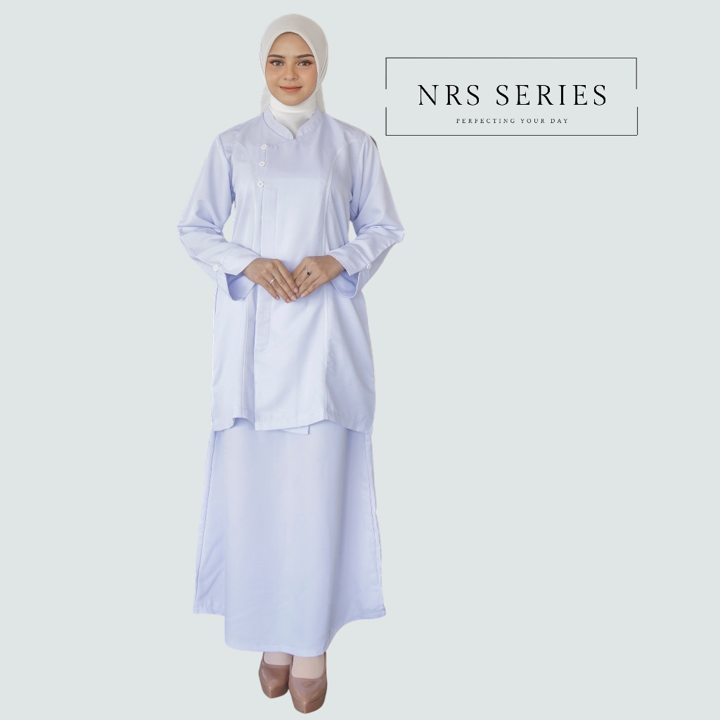 Baju PDH Putih Seragam Dinas PNS Wanita Tunik Terbaru