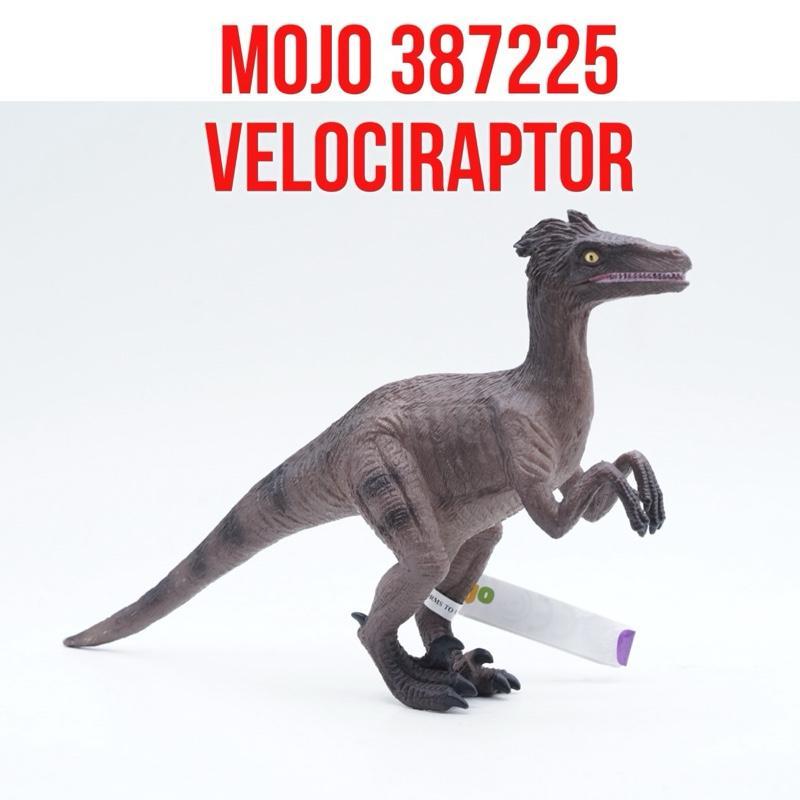 MOJO 387225 Velociraptor Jurassic Prehistoric Dinosaur Dinosaurs Dino Dinosaurus Mainan Figure Binat
