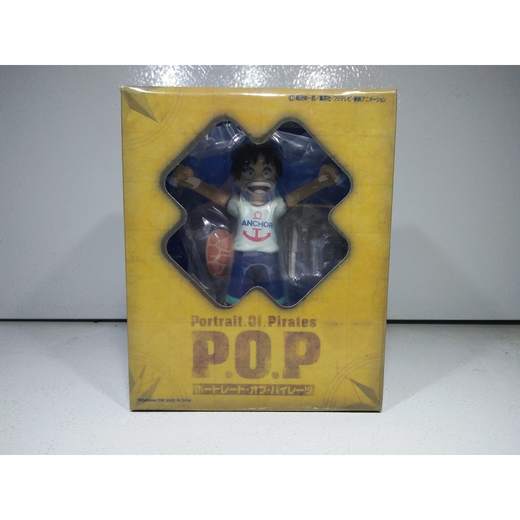 POP Monkey D Luffy Kid One Piece Potrait Of Pirates Topi jerami