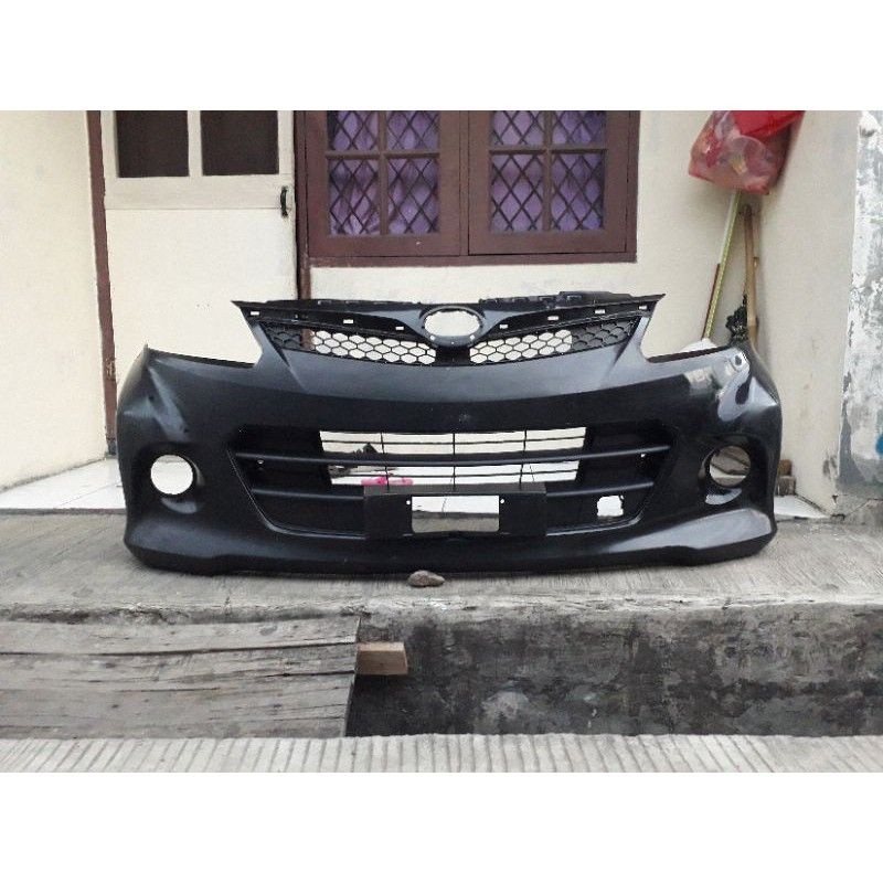 Bumper bemper depan avanza velos 2013 komplit ram atas bawah