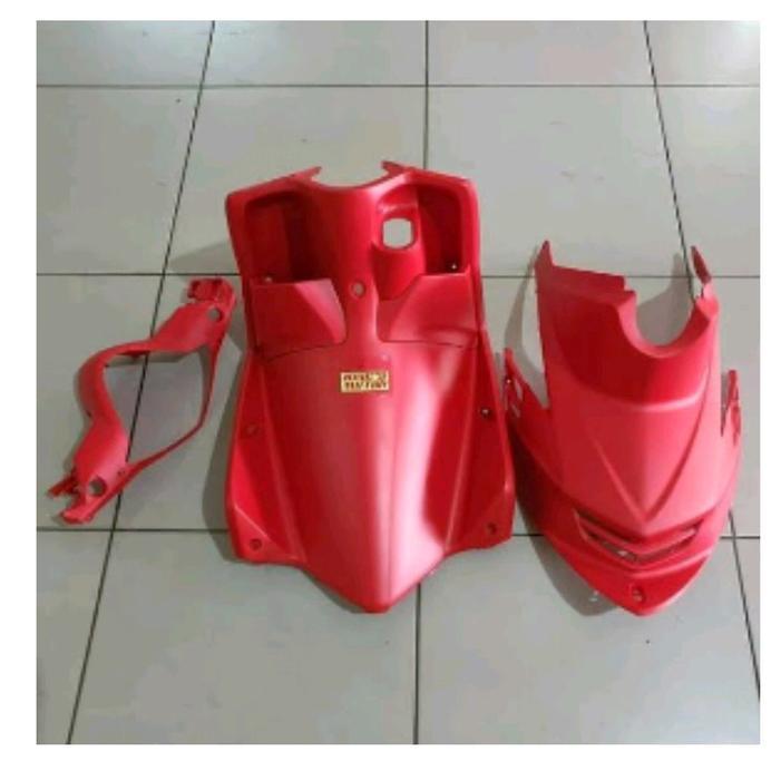 Cover body kasar Yamaha Mio soul karbu warna variasi Thailand Motorcycle - merah