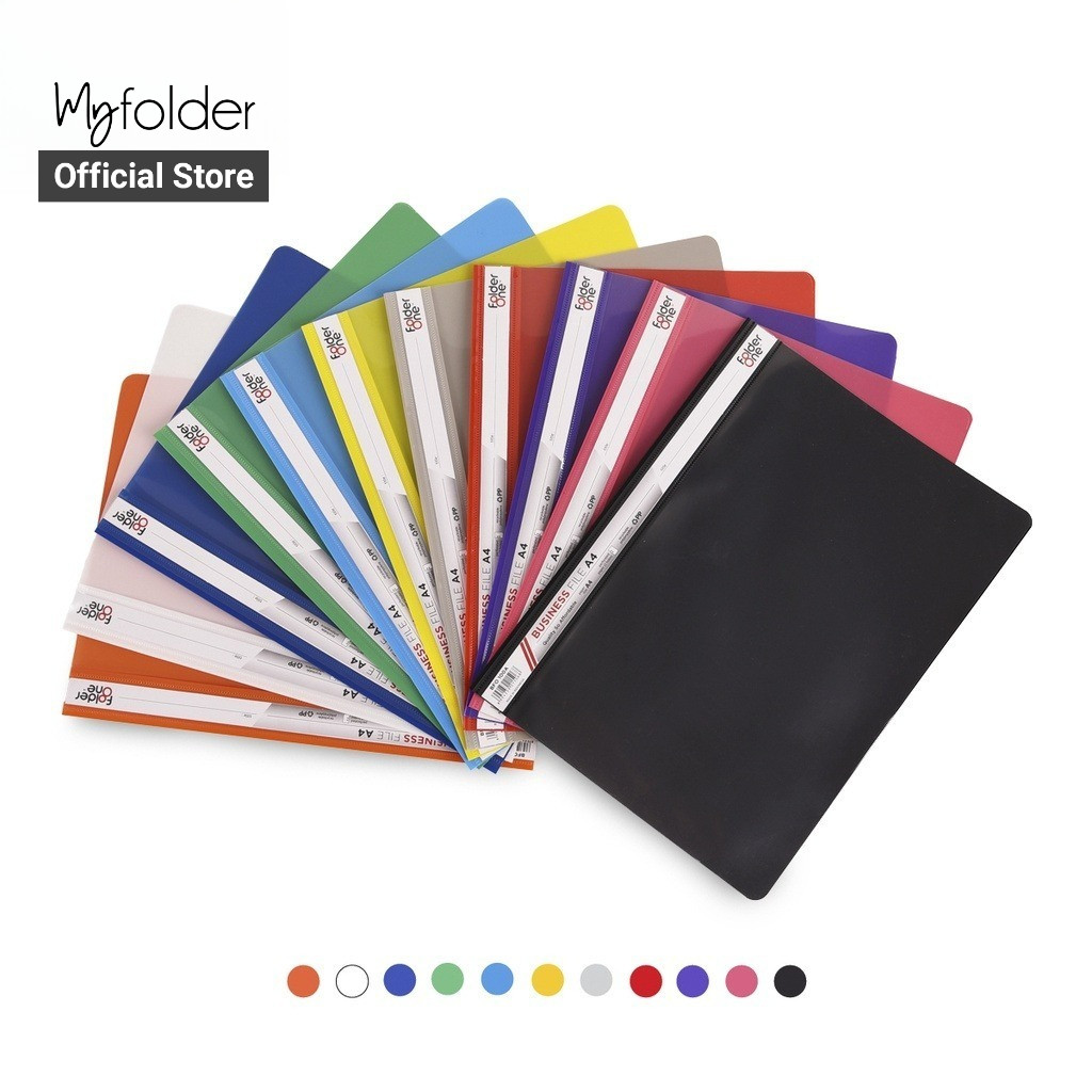 Folder One Business File / Acco Snelhecter / Map Arsip / Penyimpanan Dokumen  A4