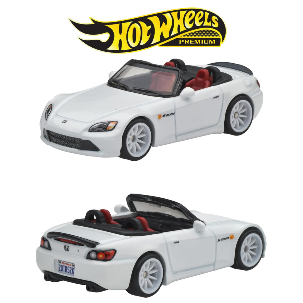 Hot Wheels Premium New Loose Honda S2000 20Th Anniv Putih Balap From Diorama