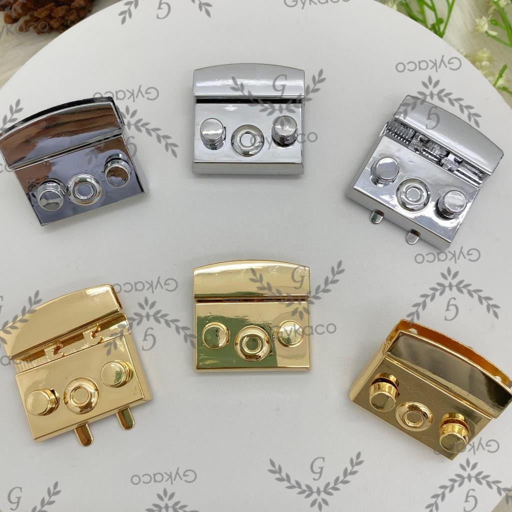 AKsesoris Tas Variasi V158 Kunci Cetet PURLA / Kunci Sodok / Kuncian Tas - Aksesoris Tas (IMPORT)