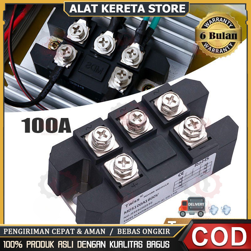 Dioda MDS 100A 1200V Diode Module Bridge 3 Phase Dioda Rectifier 3 Phase Dioda Bridge