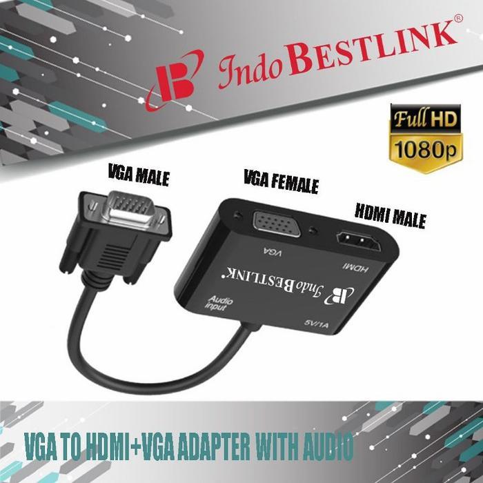 Converter VGA to HDMI VGA / Vga to vga hdmi converter