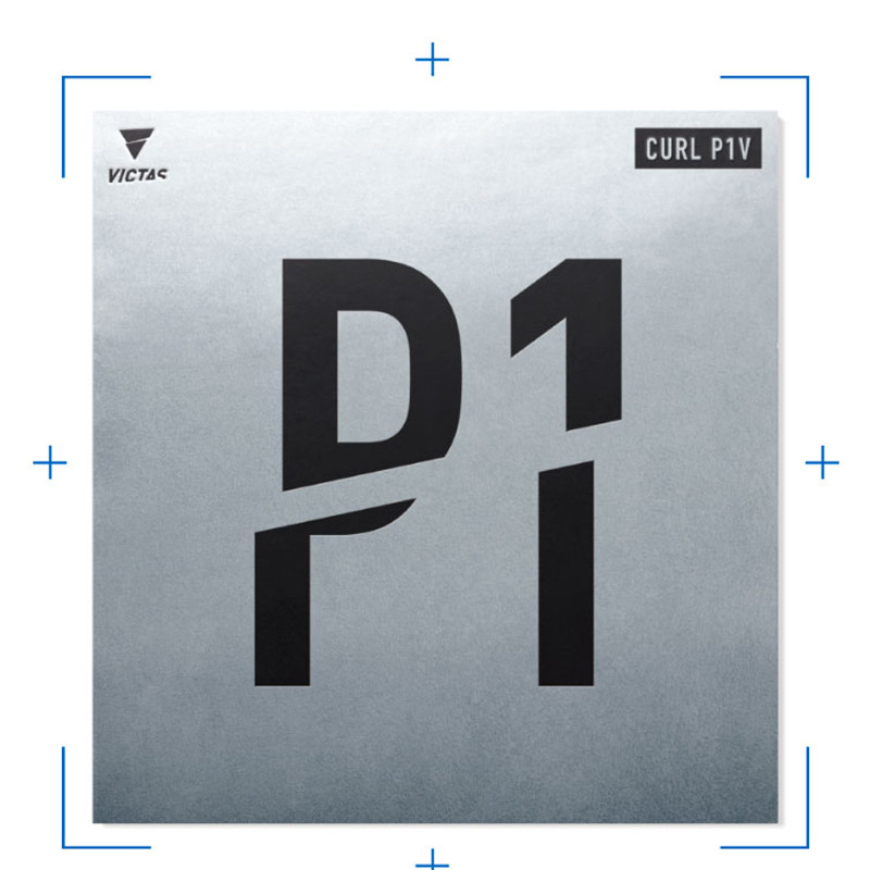 VICTAS CURL P1V table tennis rubber OX no sponge table tennis racket long pimple attack OFFENSIVE pi