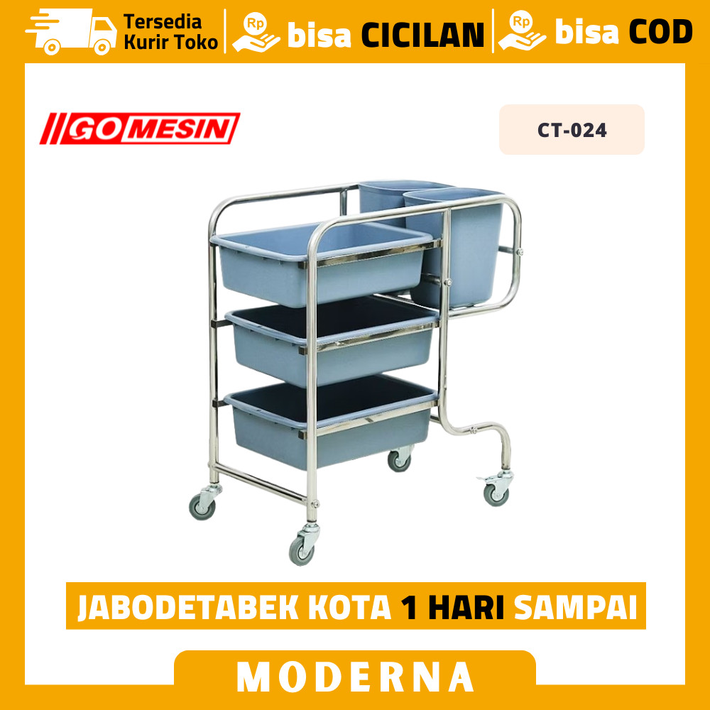 Troli Gomesin CT-024 Trolley Piring Kotor