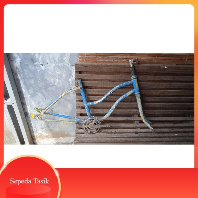 framefork sepeda lowrider 20 lady antiq layak restorasi