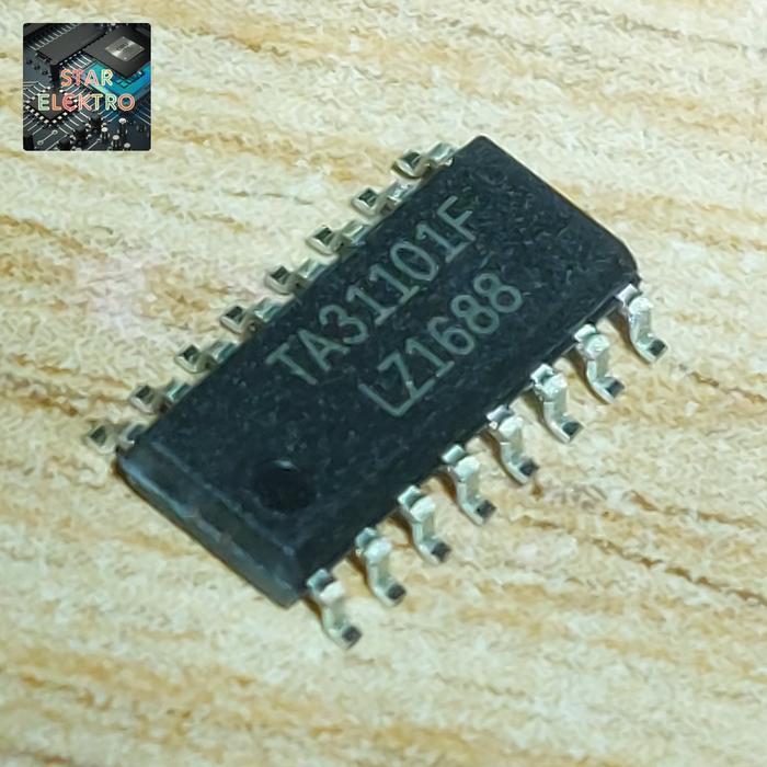 TA31101F Sop-16 SMD Toshiba TA31101 TA 31101 31101F Compander IC Telephone Cordless TERBAIK...
