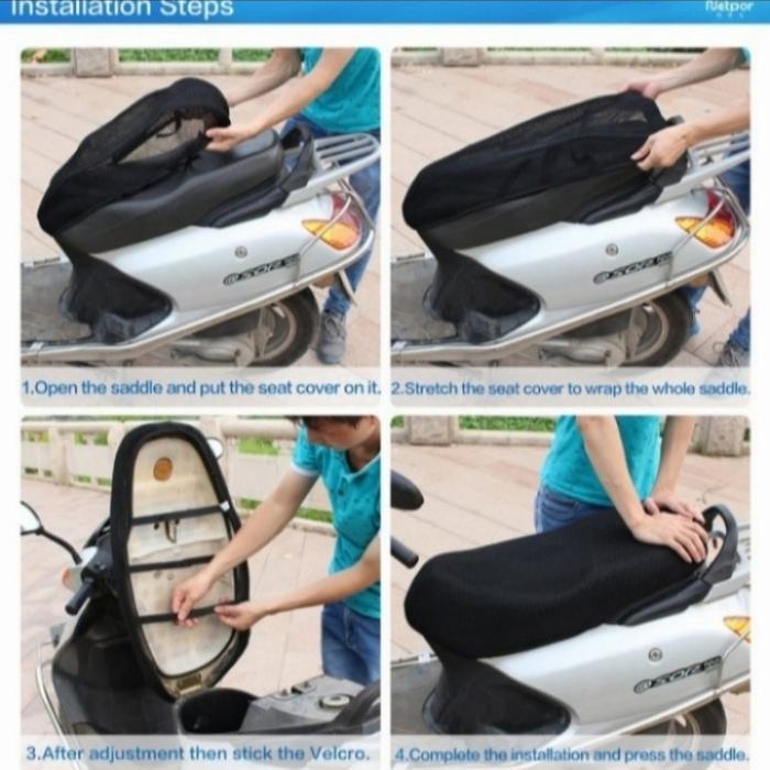 SARUNG / JARING / COVER TUTUP JOK MOTOR Suzuki Shogun RR 125 SP TITAN