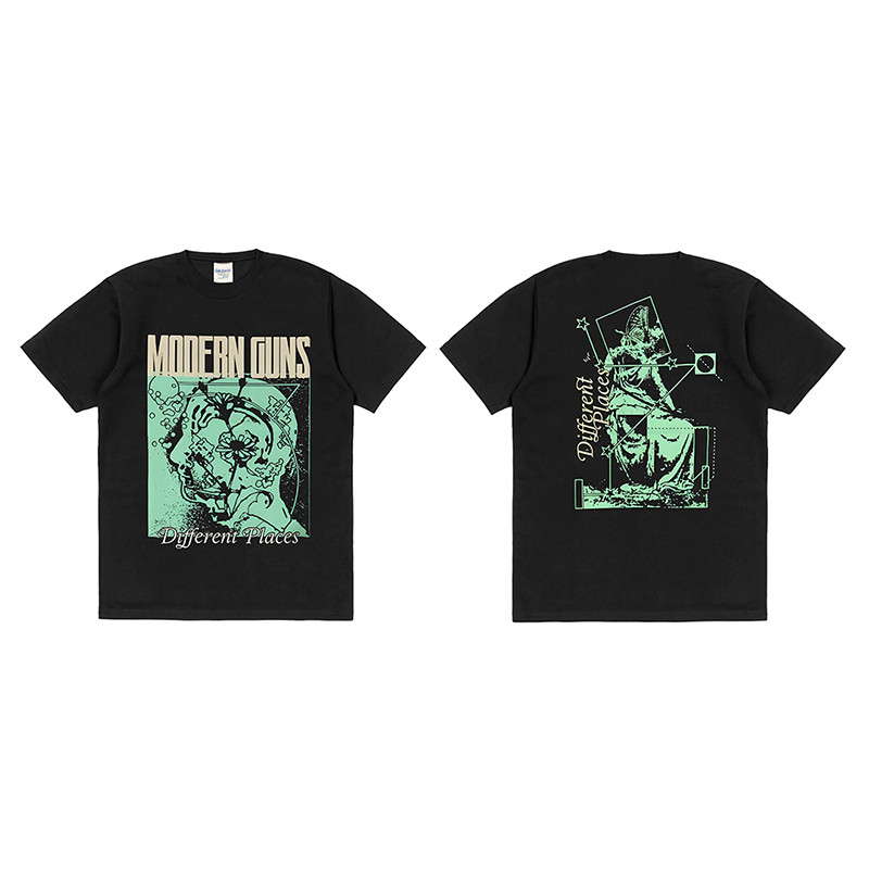T-shirt Band Modern Guns - Different Places