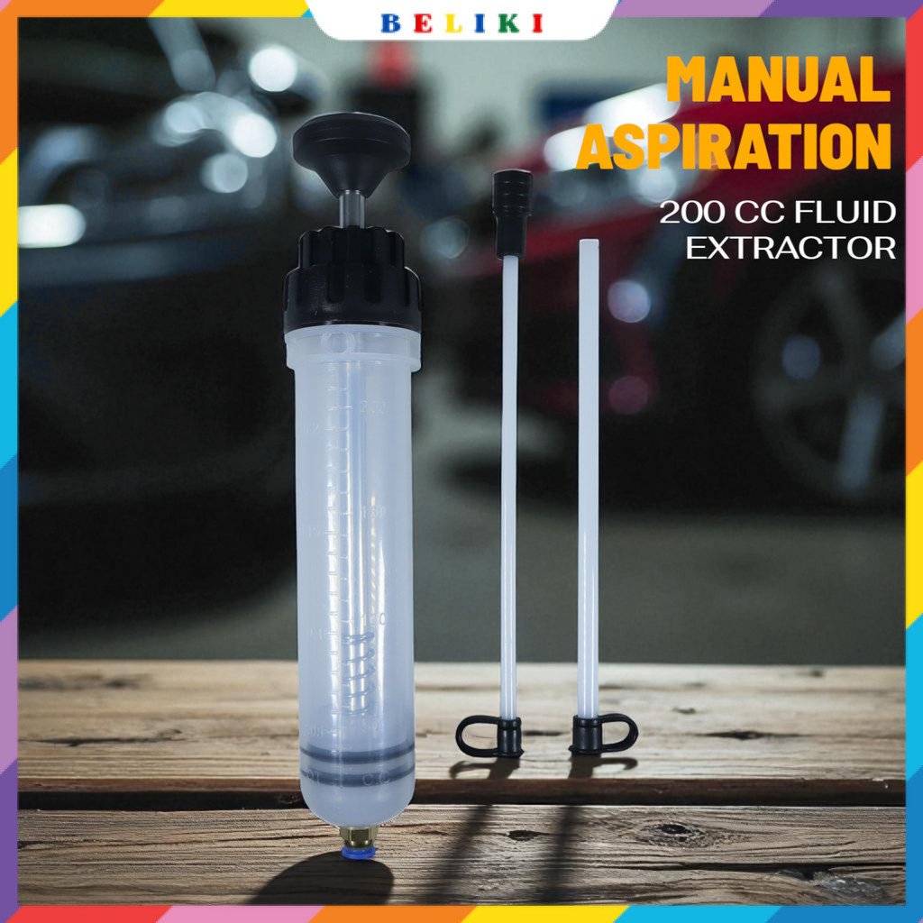Pompa Tangan Transfer Oli Bensin Mobil Extractor 200ml - NC25