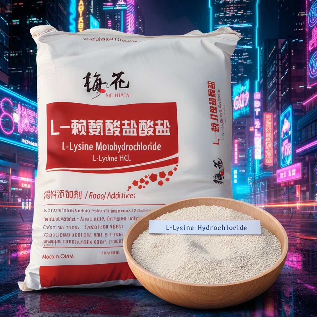 LYSINE 25 KG 1 SAK MEIHUA - Suplemen Meningkatkan Kekebalan & Bobot Untuk Ternak.