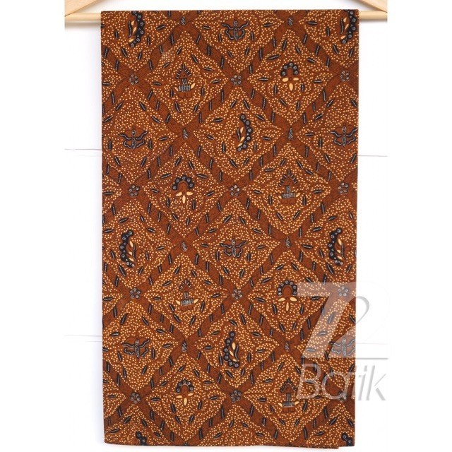 72 Batik - Kain Batik Bahan Katun Motif Sidomukti Sido Mukti Luhur Solo Jogja Sogan Klasik Tradision