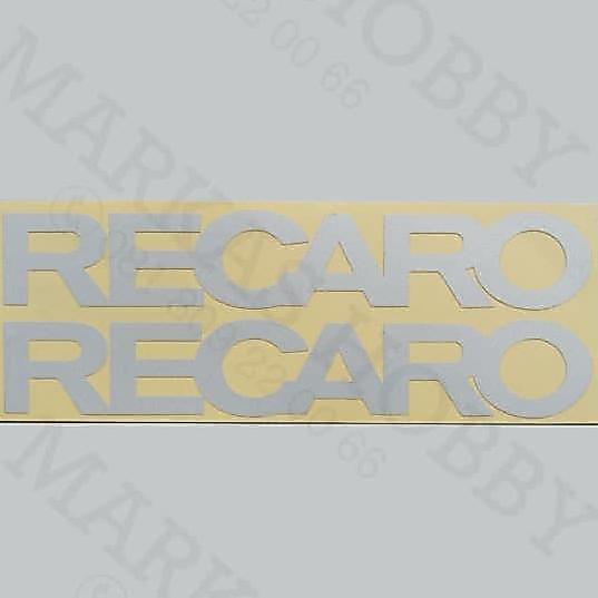Sticker Recaro Recaro White