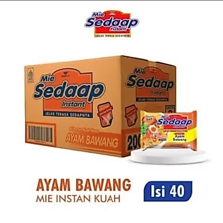 mie sedap 1 dus isi 40pcs