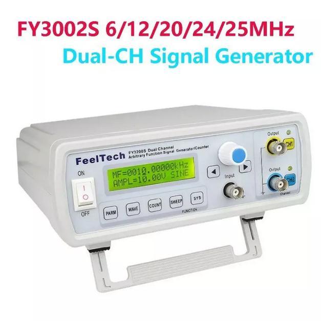 FY3200S DDS Signal Generator Dual Channel Function Generator TTL Output Generator Sinyal Digital