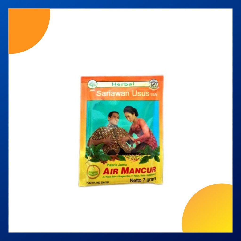 Air Mancur Sariawan Usus No 19 A 7 Gram Sachet