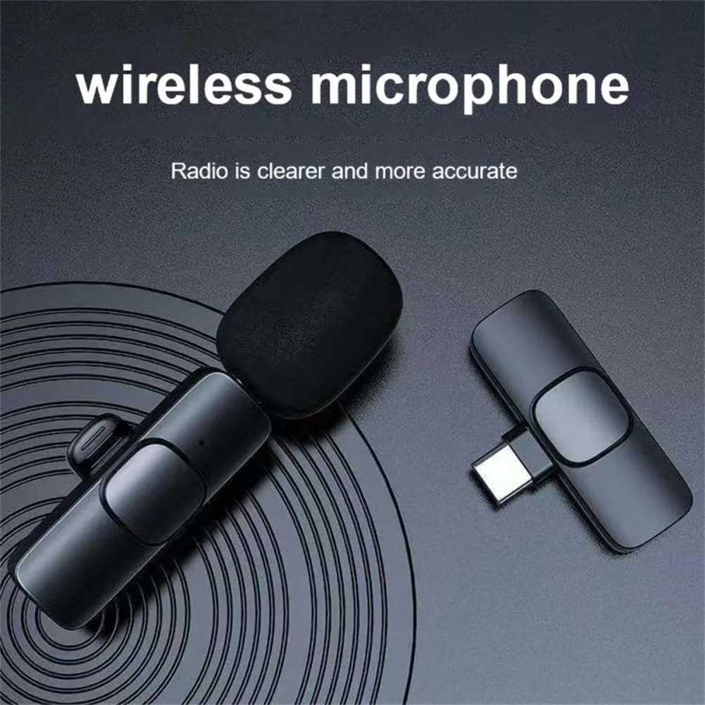 (100% ORI) TWISTERCK Wireless Lavalier Lapel Microphone Vlogger USB Type C - K8