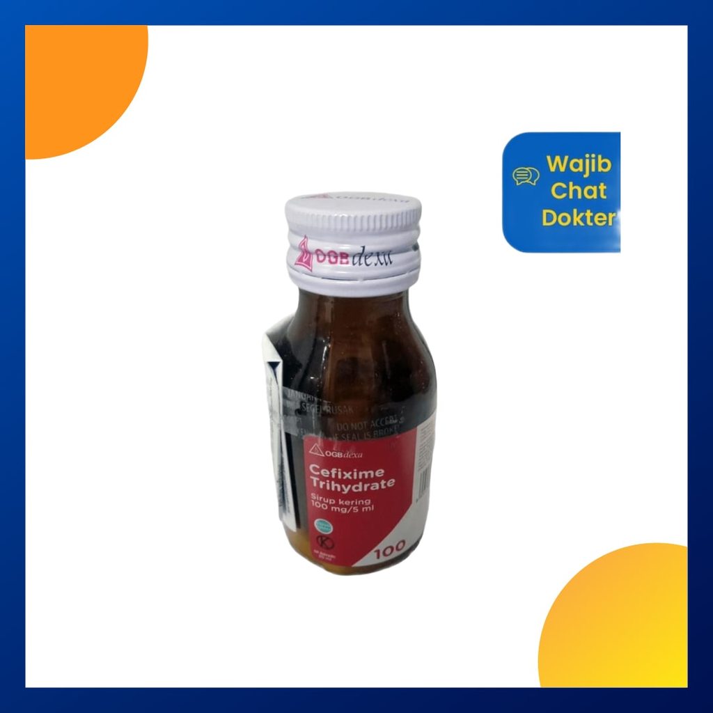 CEFIXIME GENERIK DEXA DRY SIRUP 1 BOTOL @ 30 ML