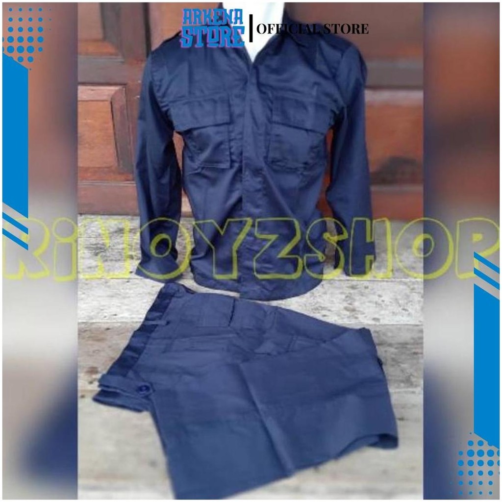 Seragam PDL SECURITY Biru Dongker Promo
