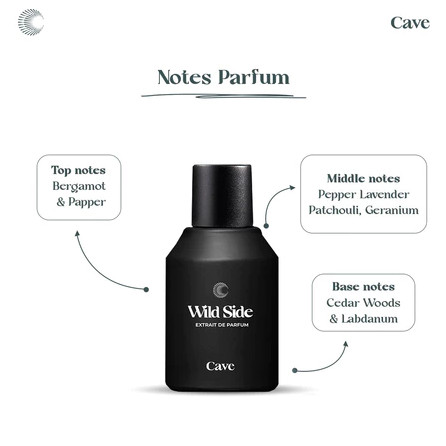 CAVE WILD SIDE EXTRAIT DE PARFUM 50ML - PARFUM PRIA CAVE WILD SIDE 50ML
