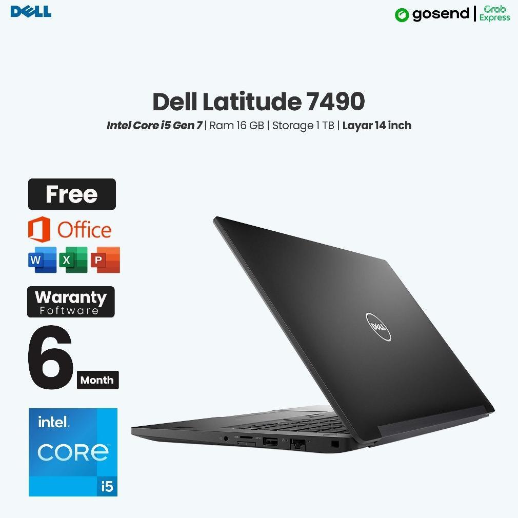 Laptop Dell Latitude 7490 Core i7 Laptop Kerja Kantoran