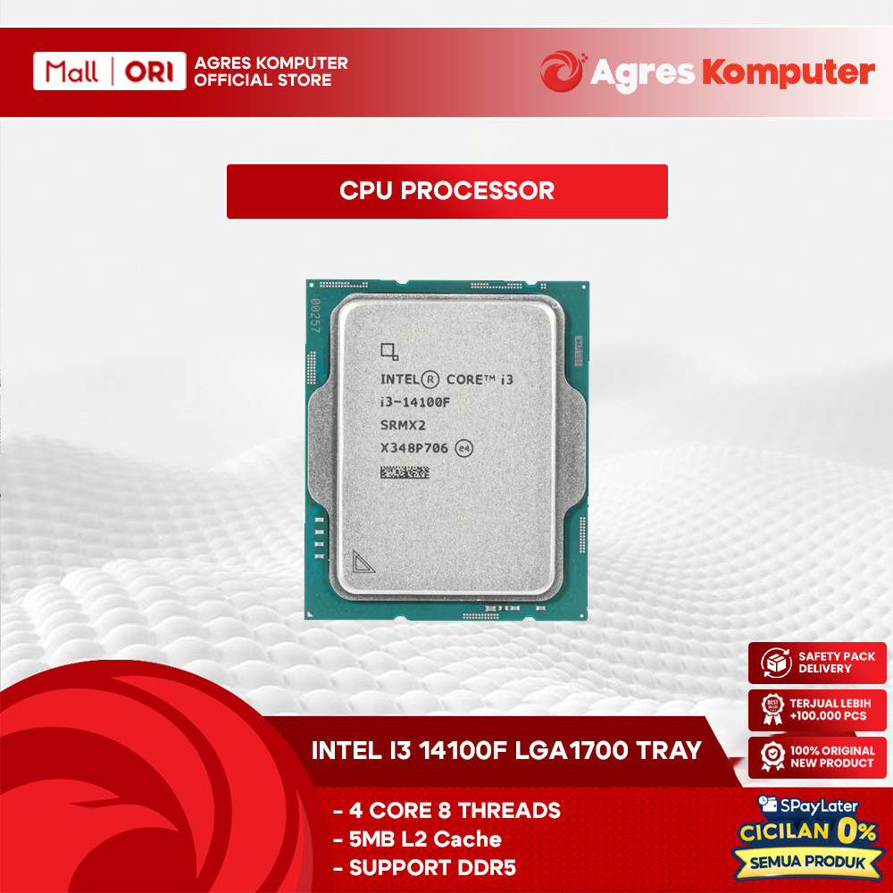 INTEL PROCESSOR I3 14100F LGA1700 BOX