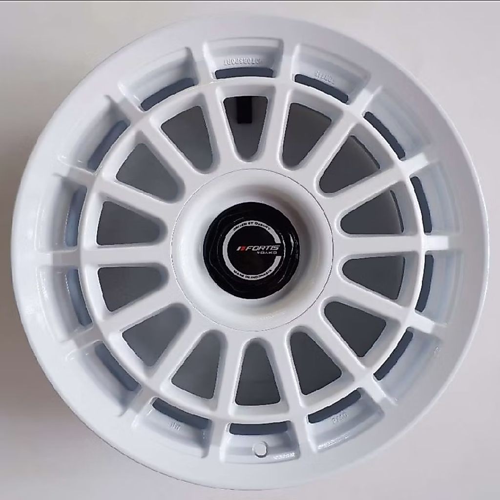 VELG MOBIL ORIGINAL FORTIS WHEELS BY PAKO PRW 17 BATUR R17 x 8 5H 114,3 ET 32 RACING WHITE - INNOVA 