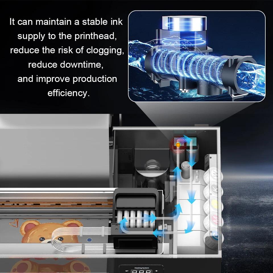 Printer DTF A4 Impresor A4 L805 Printer DTF Direct Film Dengan Tinta Mesin Cetak Tekstil Kain Kaos P