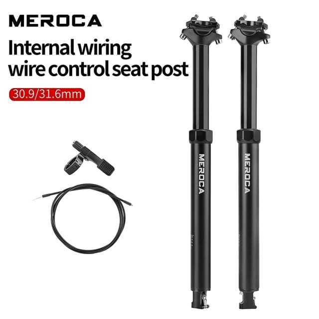 Foto Meroca Dropper Adjustable Seatpost Inner Cable Kabel Dalam T125 diameter 30.9 31.6 travel 125 mm