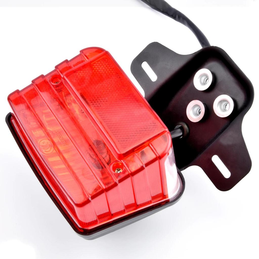Motorcycle LED Brake Tail Light For Honda CG125 CT 70 90 110 and some 70cc 90cc 125cc 150cc Moped Sc