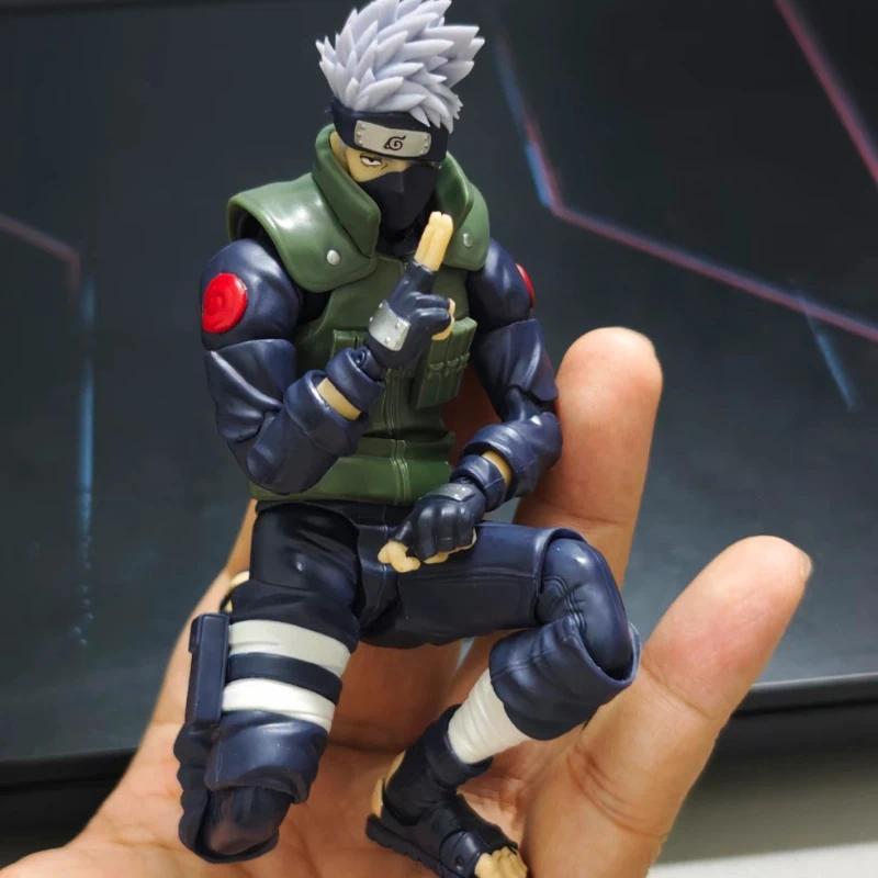 SHF Hatake Kakashi Anime Figure Shippūden Kakashi 2.0 The Hero of Sharingan Action Figure Toys Birth